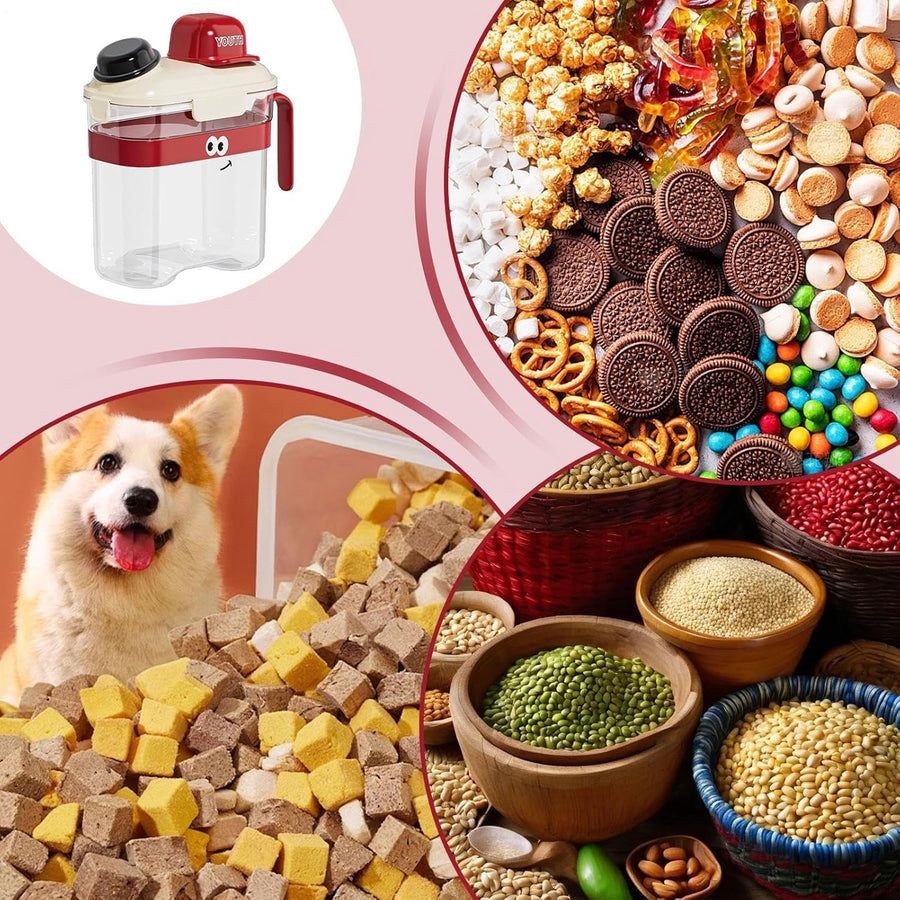 Moisture Proof Imported pet Food Container Large