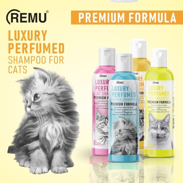 Remu Luxury Perfumed Kitten & Cat Shampoo