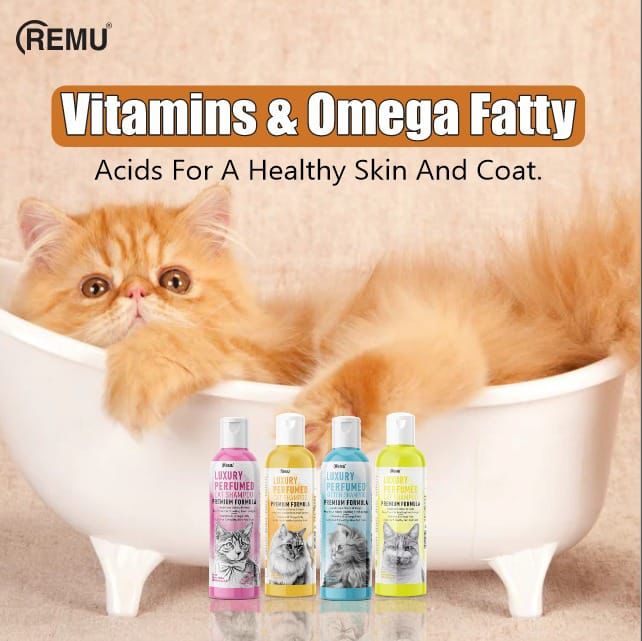 Remu Luxury Perfumed Kitten & Cat Shampoo